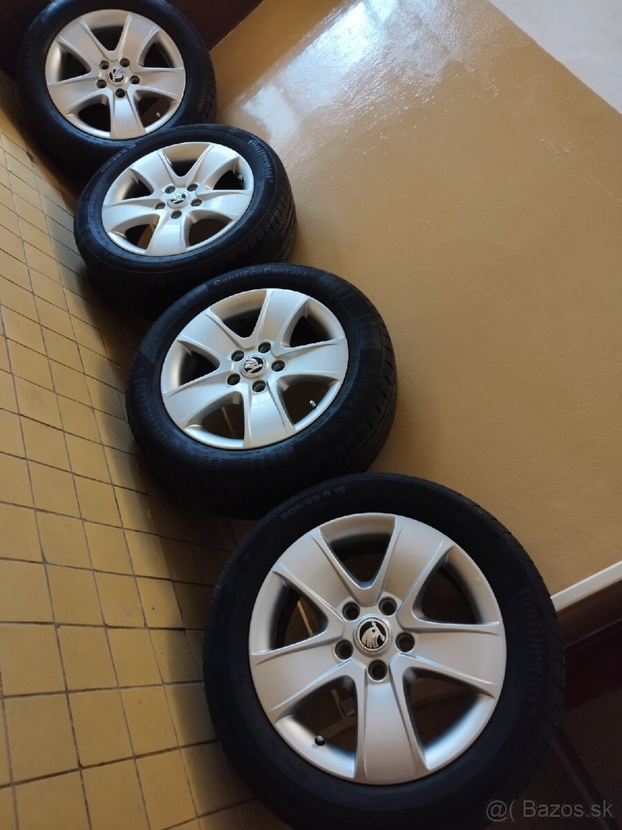 elektrony 5x112 r16 skoda octavia 2,3 - 6