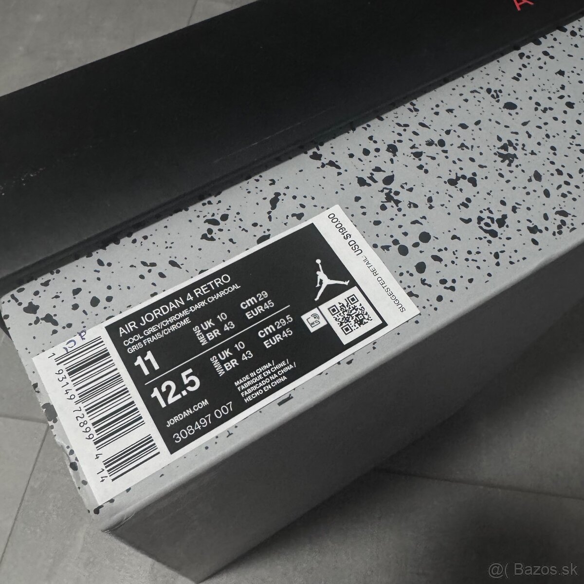 Nike Jordan 4 Cool Grey - 6