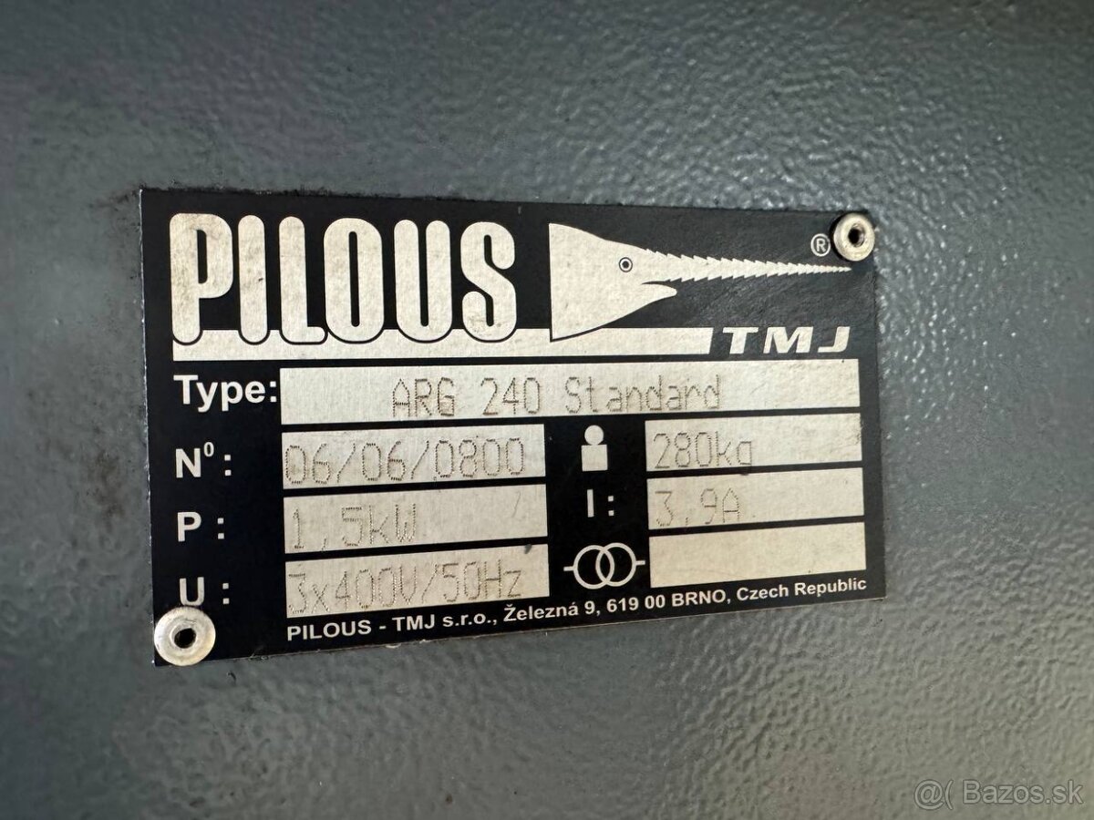 Pásová pila Pilous ARG 240 Standard - 6