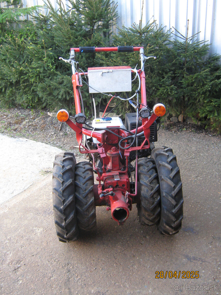 dvojkolesový malotraktor 15 koní-MF-70-mulčovač - 6