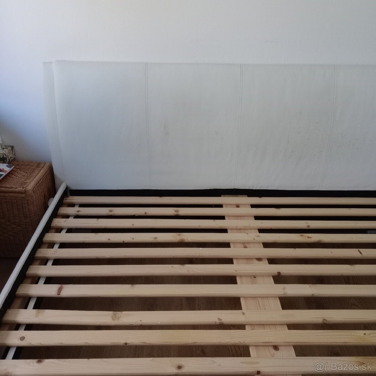 Biela posteľ 180x200cm - 6