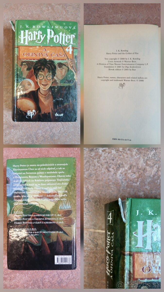 Harry Potter 1- 7 1. vydanie - 6