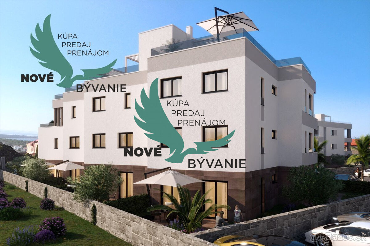 Novostavba apartmánu len 150m od mora s výhľadom na more vo - 6