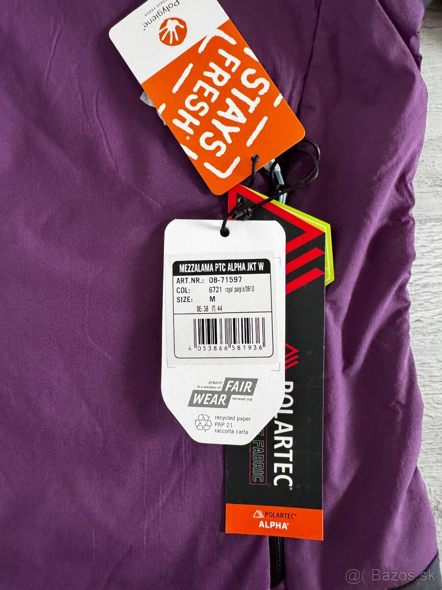 NOVÁ Dynafit Mezzalama Polartec Alpha Jacket S, M , L NOVÁ - 6