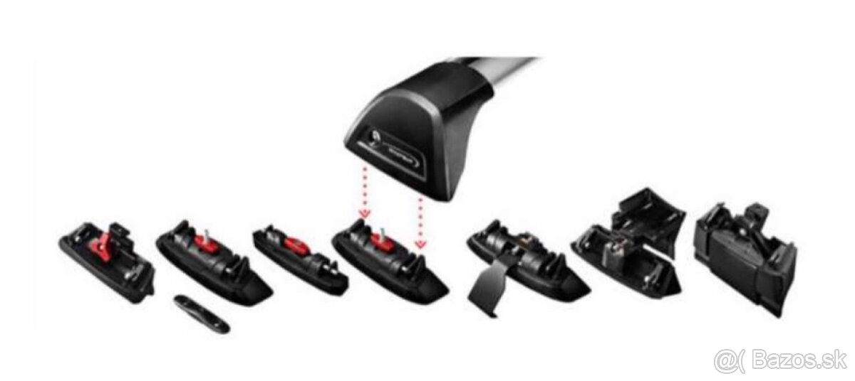 Strešné nosiče Yakima Flush Whispbar - 6