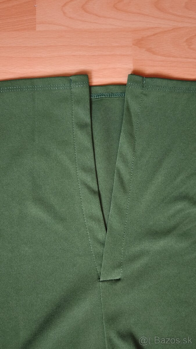 Zelené šaty s volánom - 6