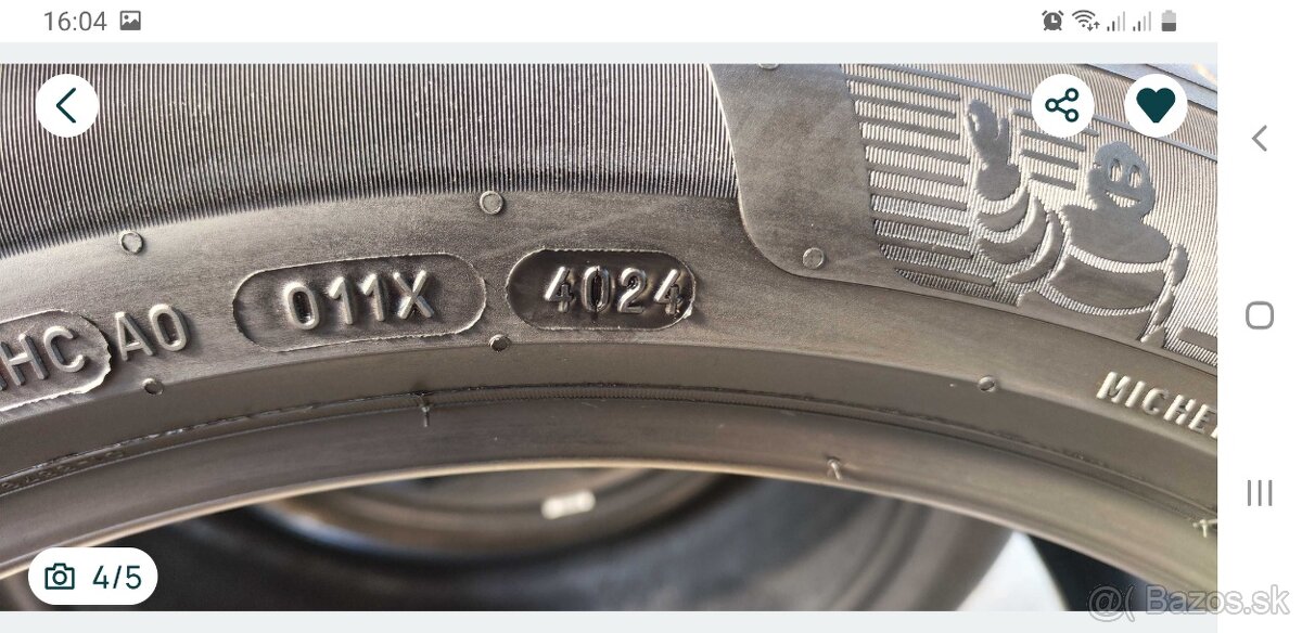 Michelle letní 4ks 235/45/20 nove - 6