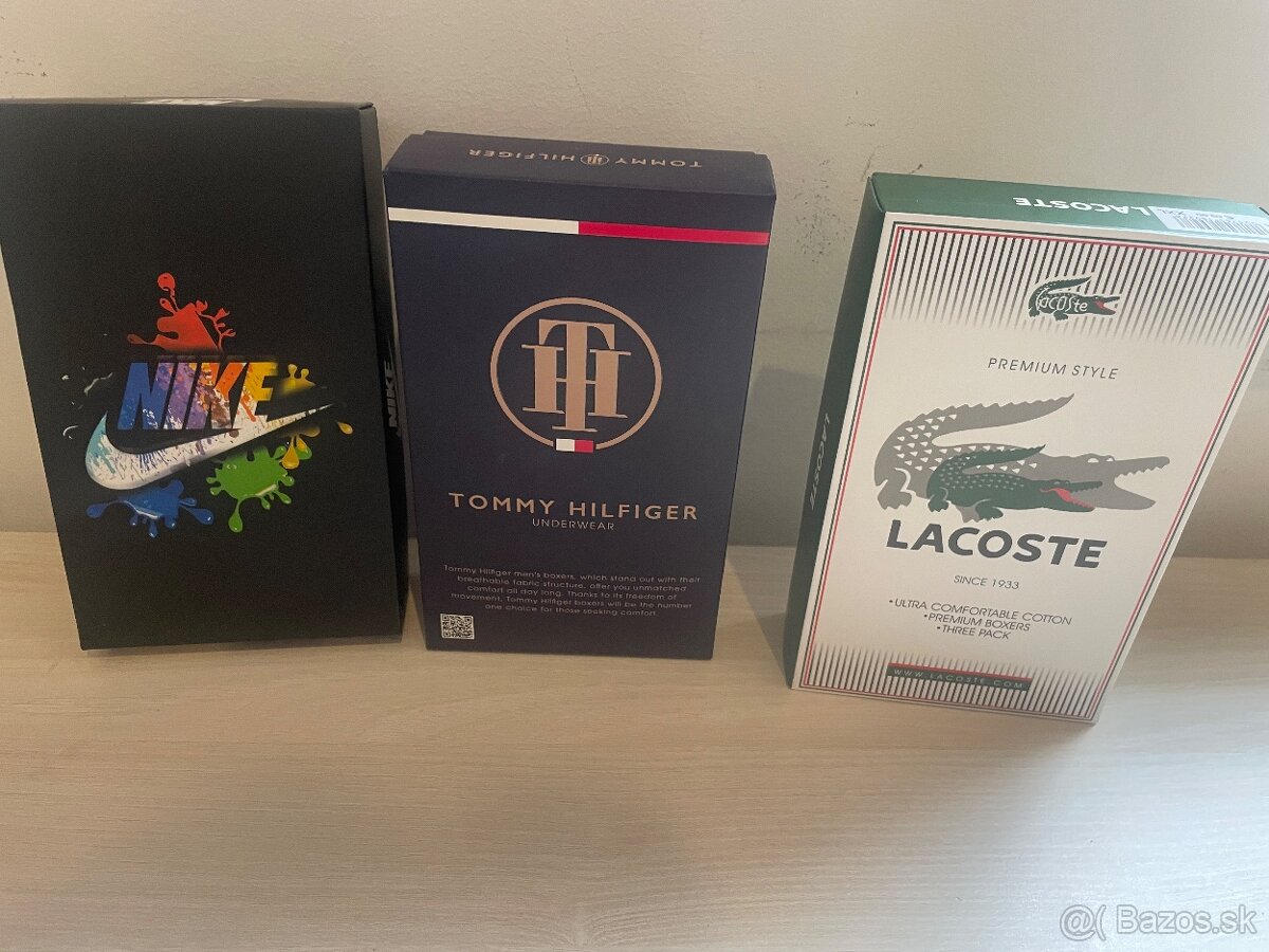 Značkové spodné prádlo, ponožky - 6