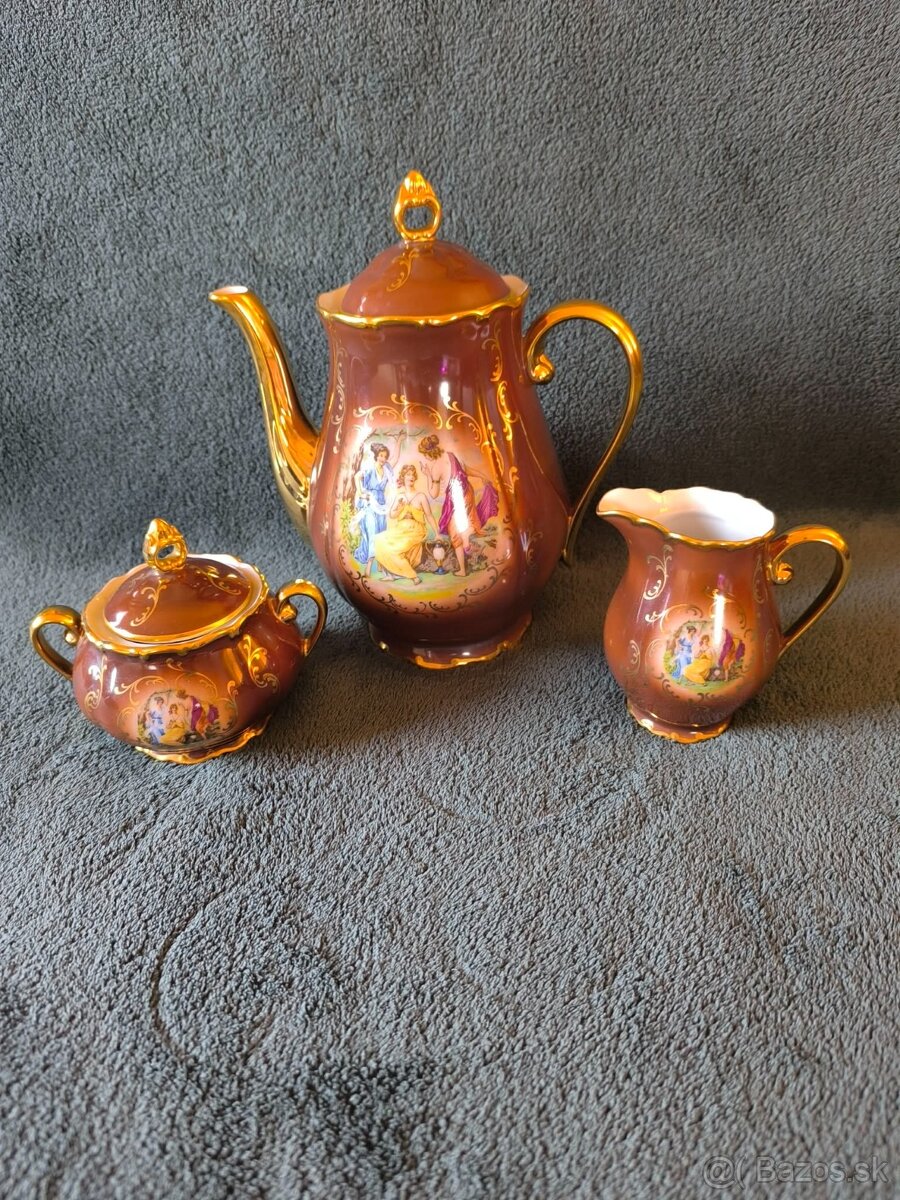 tri grácie, čajové + kávové - 6