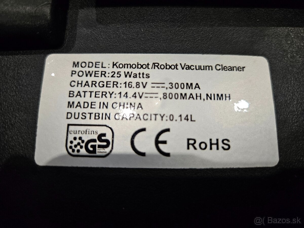 Roboticky vysavac 50e - 6