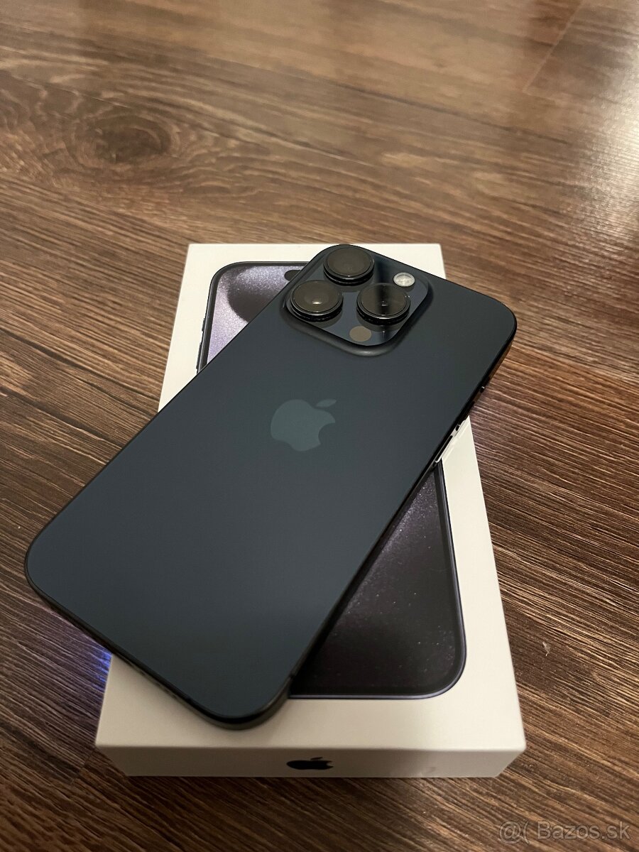 apple iphone 15 PRO 128gb Blue 86% - 6