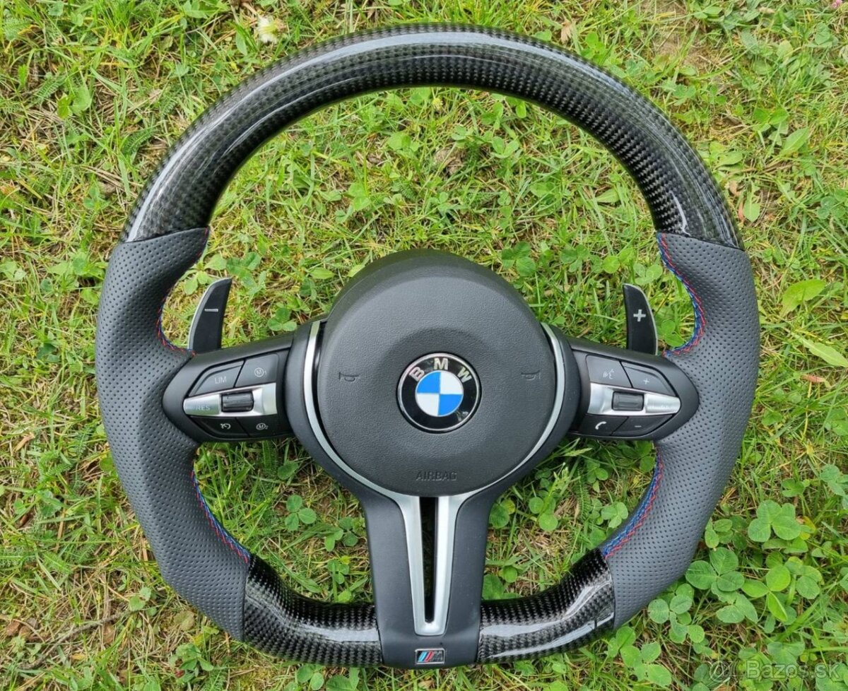 -BMW M ŠPORTOVÝ KARBONOVY VOLANT - 6