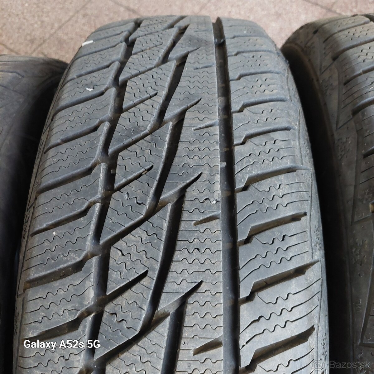 Predám zimné pneu 185/60R15 Matador - 6