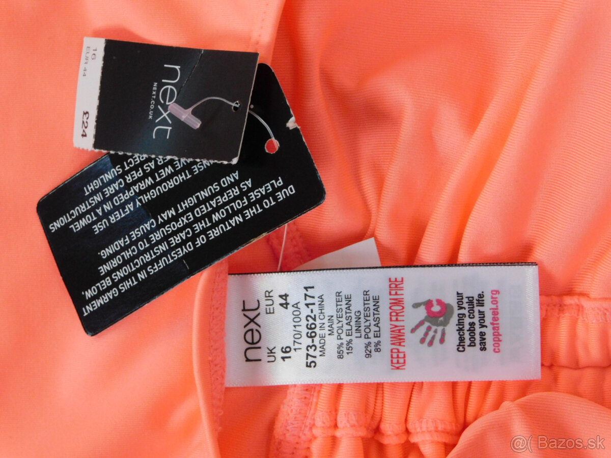 Nové neónové plavky Next 42-44 - 6