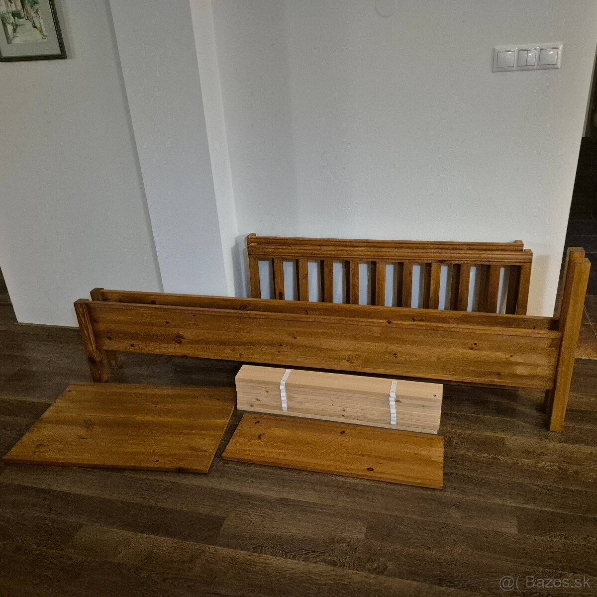 Rastúca drevená detská posteľ - 6