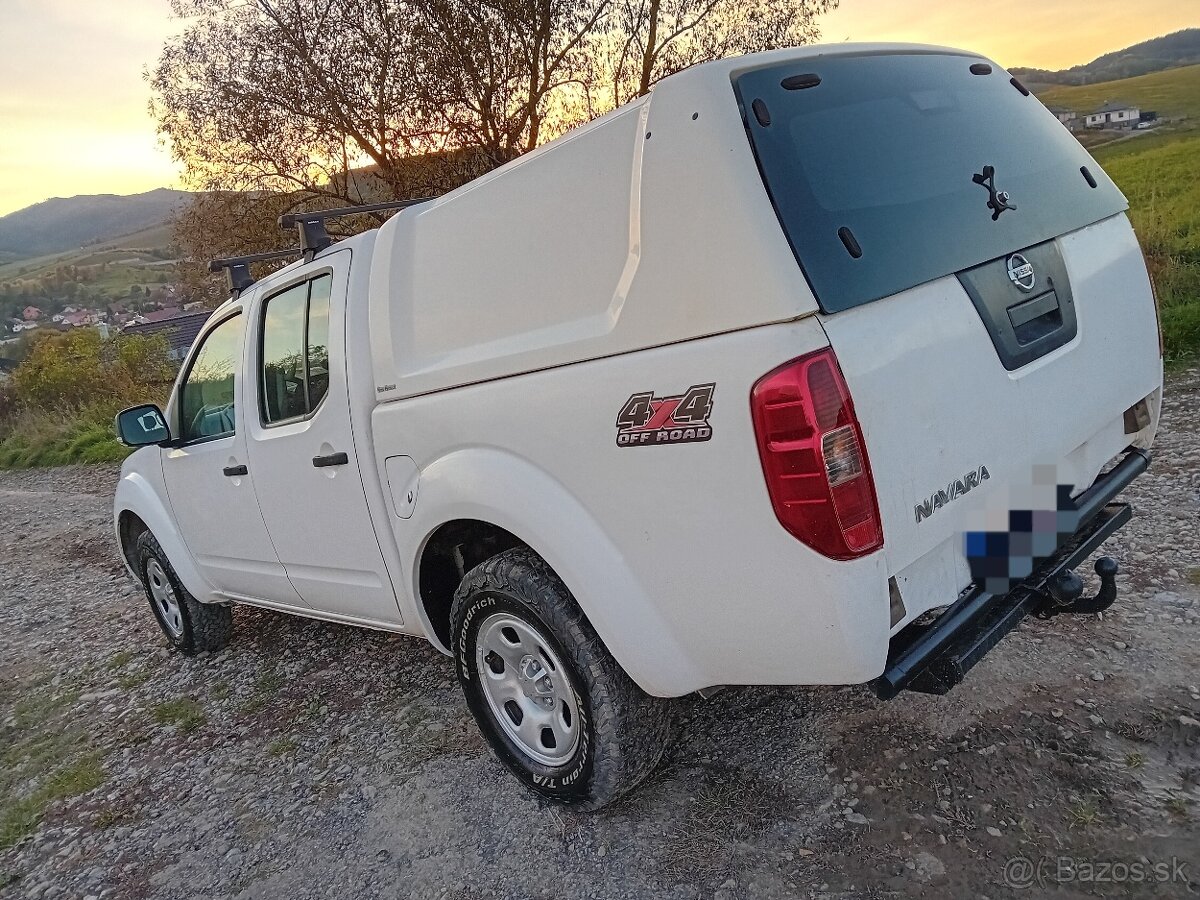 Predám Nissan Navara 4x4 2,5 dci 2013 DPH, nová stk - 6