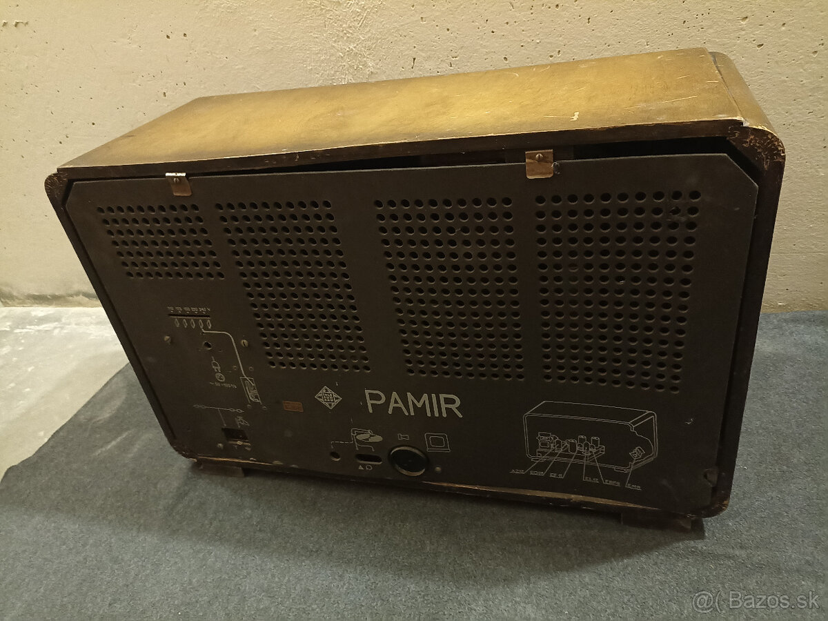 Staré retro rádio Telefunken Pamir - 6
