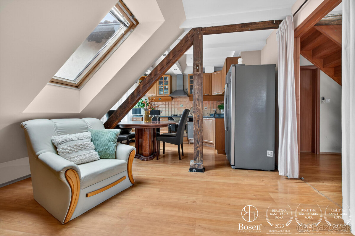 BOSEN | Priestranný 2 izbový byt s podkrovím, 119 m2, Nové M - 6