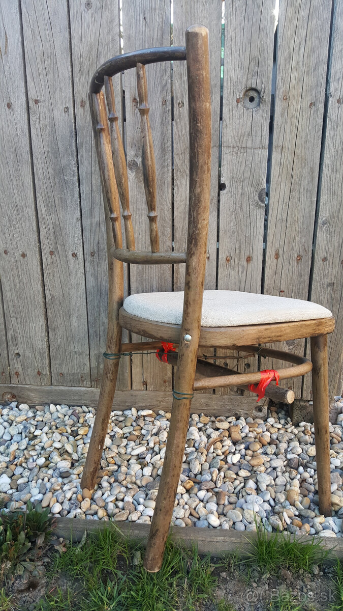 Retro stolička TON - 6