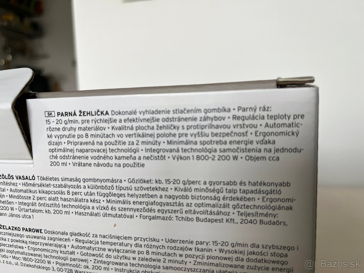 Naparovacia žehlička Tchibo - 6