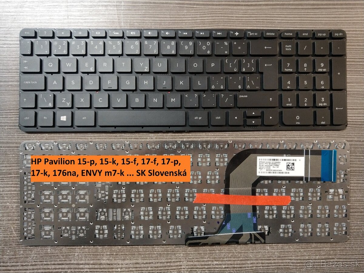 Klavesnice HP 840 G5//HP 250 G7 15DA// 15-p 15-f// HP 820 - 6