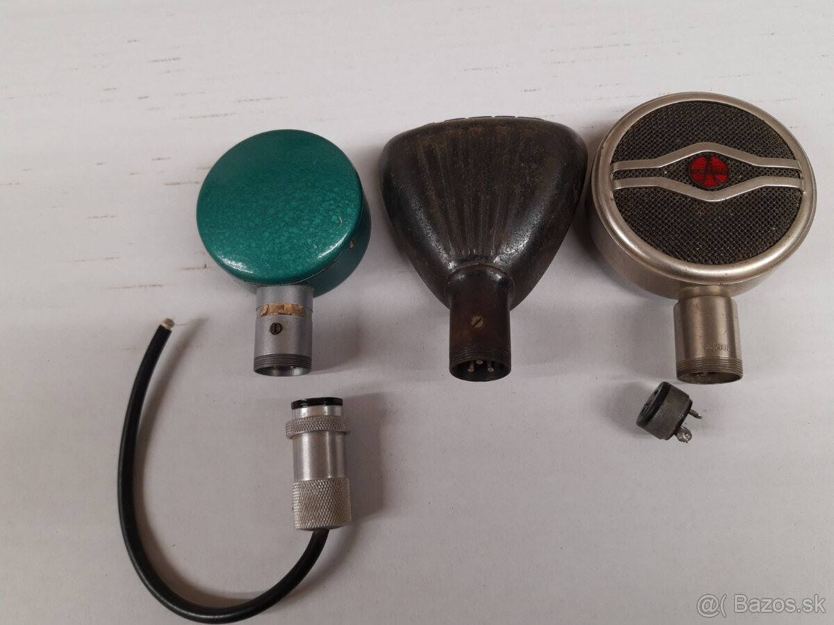 Mikrofóny, rôzne, nálezový stav - 6