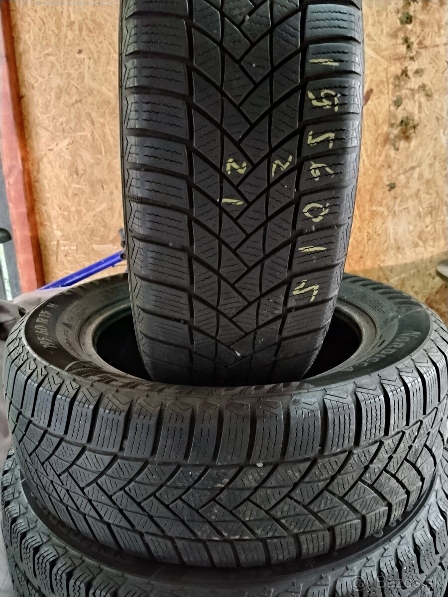 Zimne 195/60 R15 88H, Matador Nordicca, MP 93, 2ks - 6