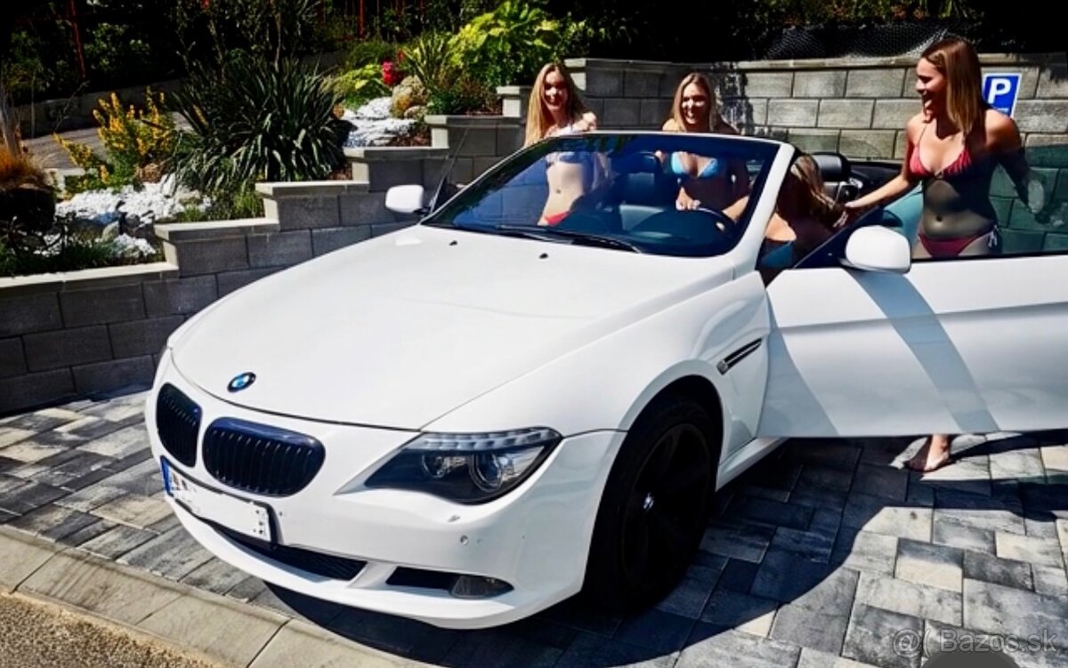 BMW 6 cabrio Zimná znížená cena . - 6