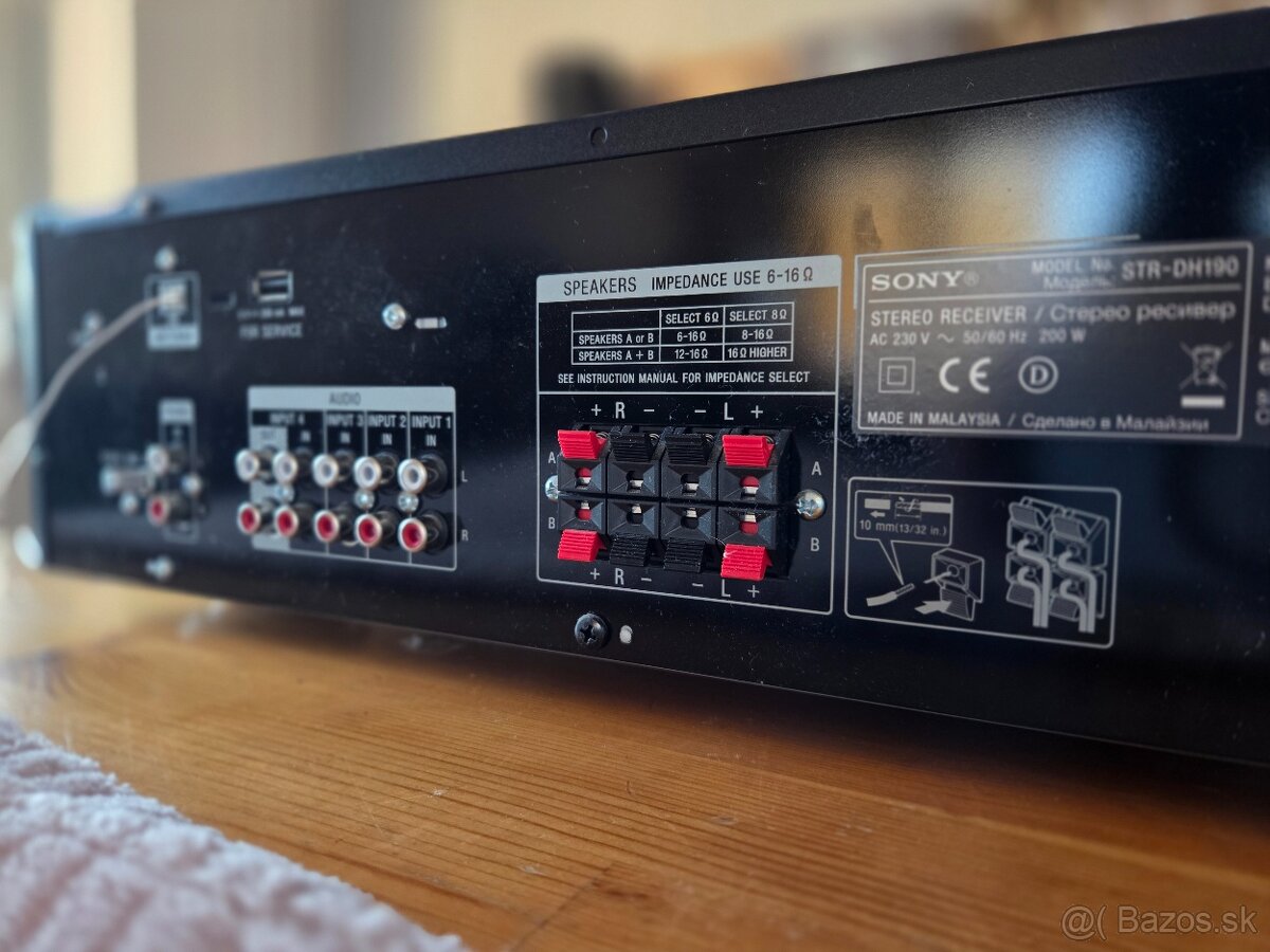 Sony zosilňovač - 6