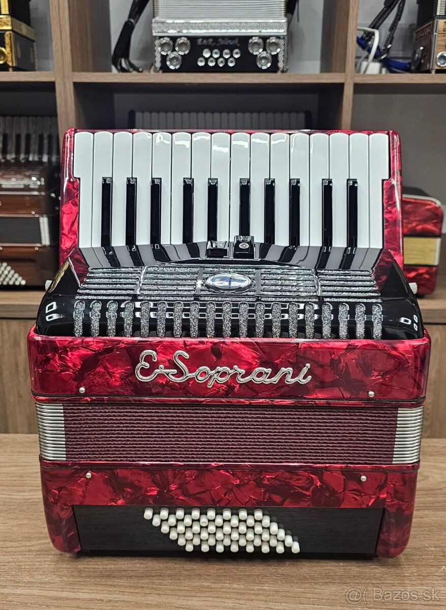 Novy akordeon E-soprani vhodny do ZUŠ - 6