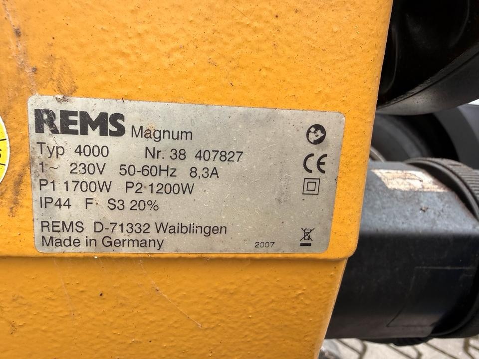 Rems Magnum 4000 zavitorez do 4" - 6