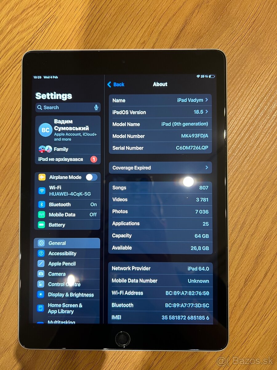 Apple iPad 9. generácia 64 GB Wi-Fi + Cellular Silver - 6