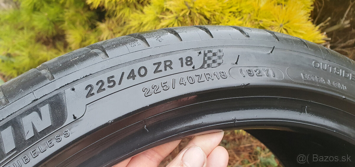 MICHELIN PILOT SPORT 4, LETNE, 225/40 R18,, DOT 20 - 6