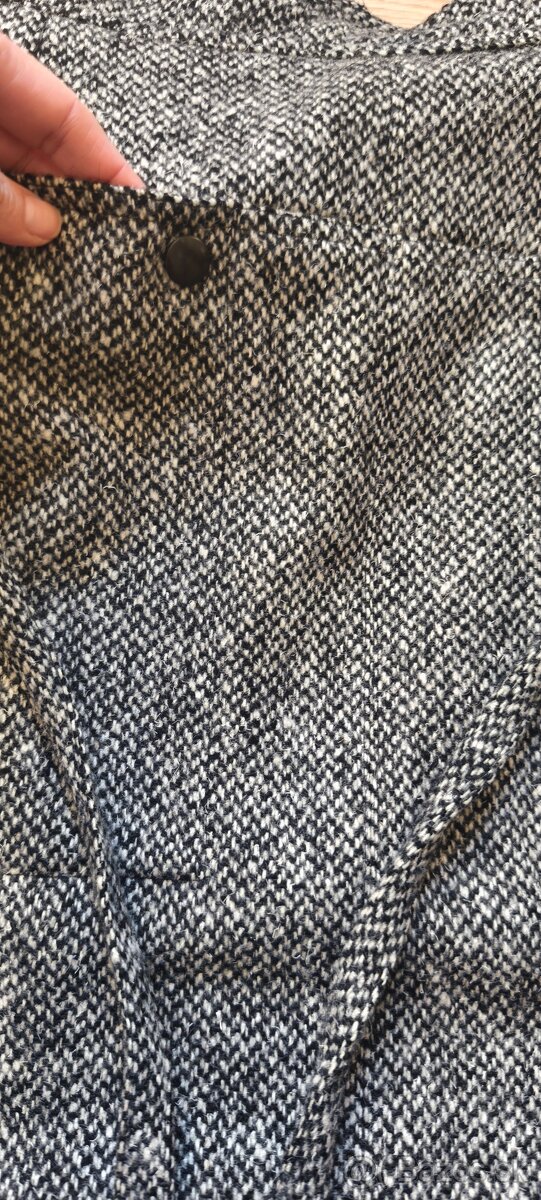 Vintage sukna original Guy Laroche 70-roky, top stav Vlnená - 6