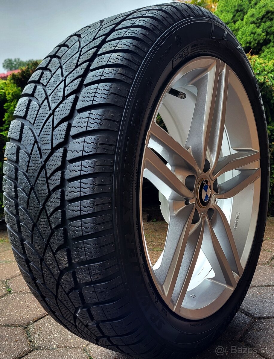 alu R18 5x112, zimné pneu 245/45 RFT, nové BMW rada 5 - 6
