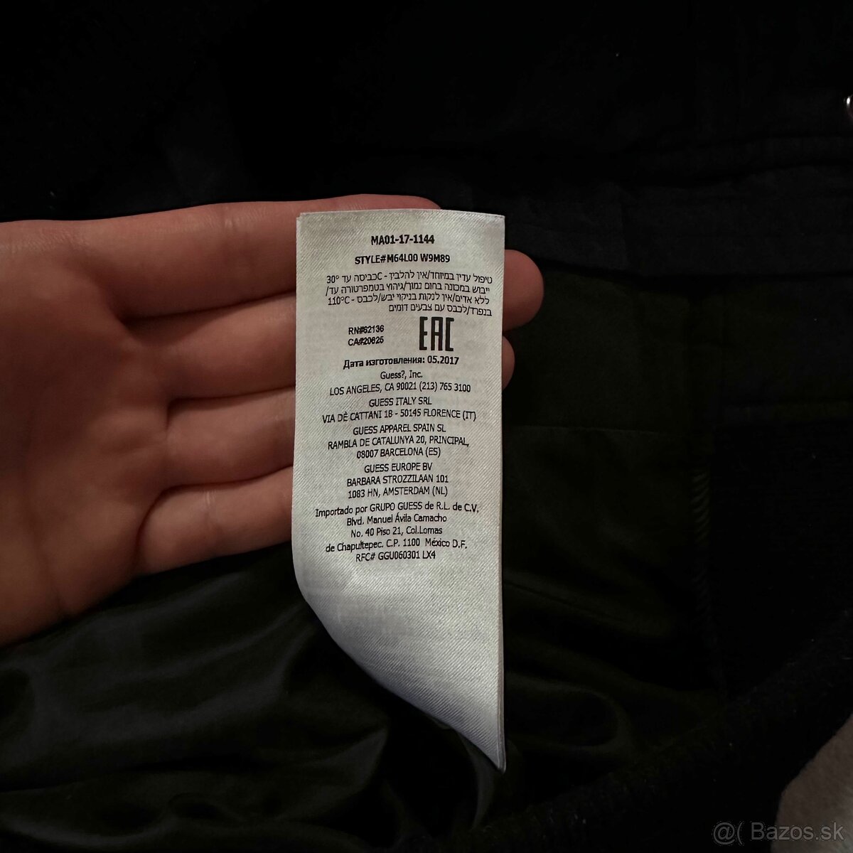 Zimná mužská bunda GUESS - 6