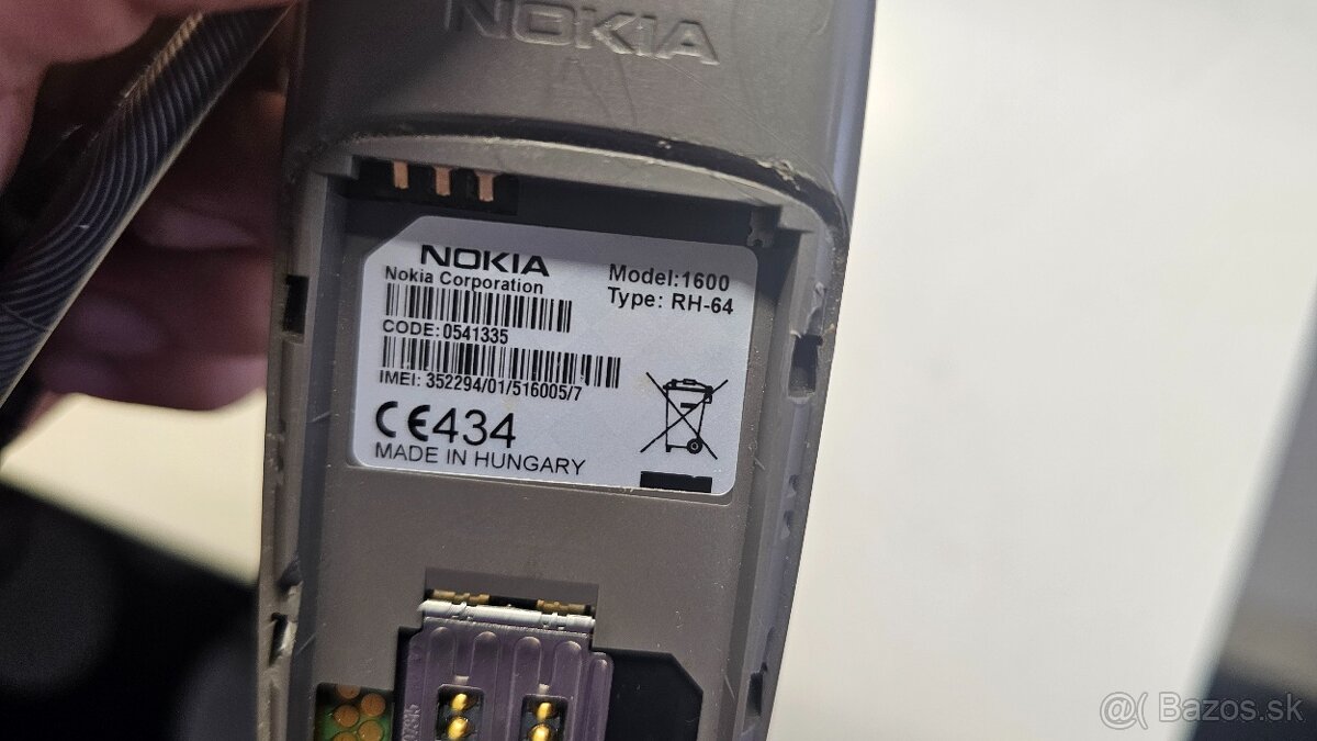 Nokia 1600 - funkčný - 6