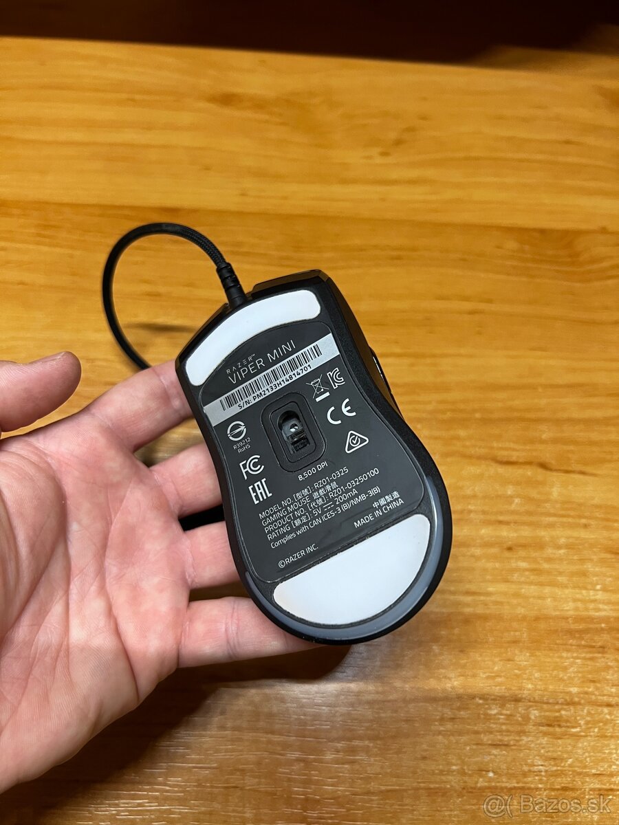 Predám hernú myš Razer Viper Mini - 6