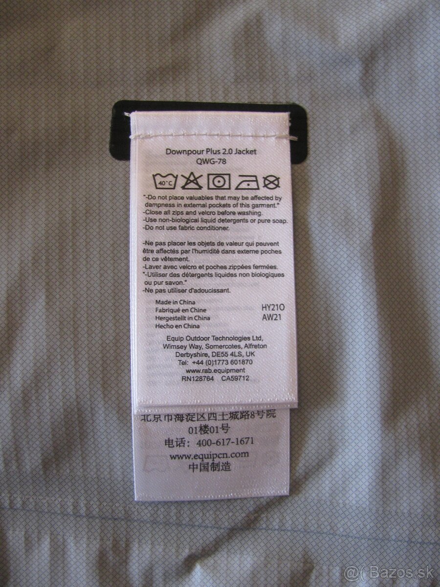 nova lahka panska Pertex Shield bunda Rab vel. XXL - 6