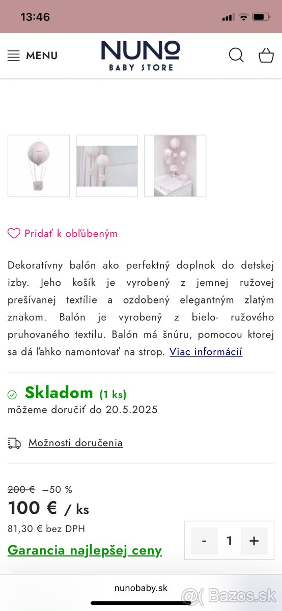 Dekoračný balón - 6