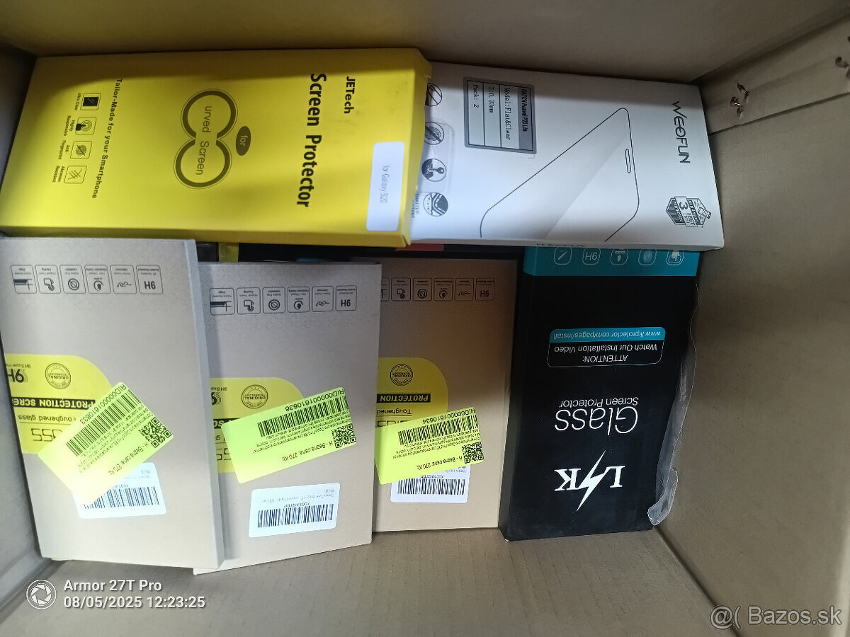 Predám BIG BOX kryty,púzdra,tvrdené sklá MIX - 6