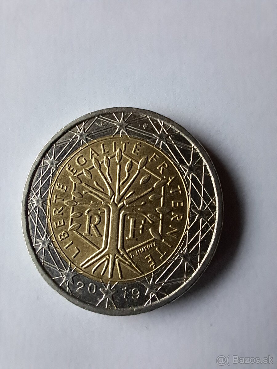 2 eur a 1eur Belgicko,Francuzsko,Spanielsko,Grecko,Monaco - 6