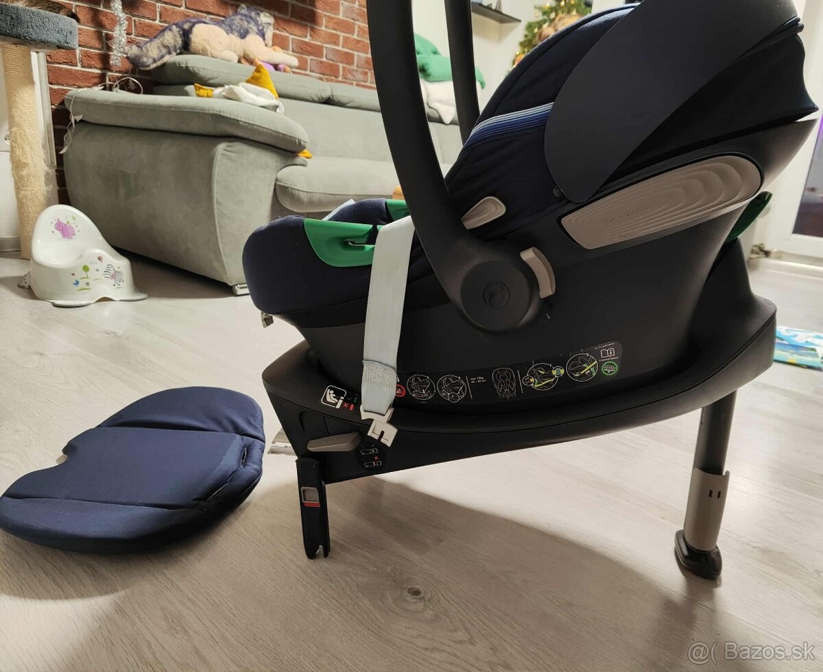 Cybex Aton S2 i-Size + základňa + novorodenecká vložka - 6