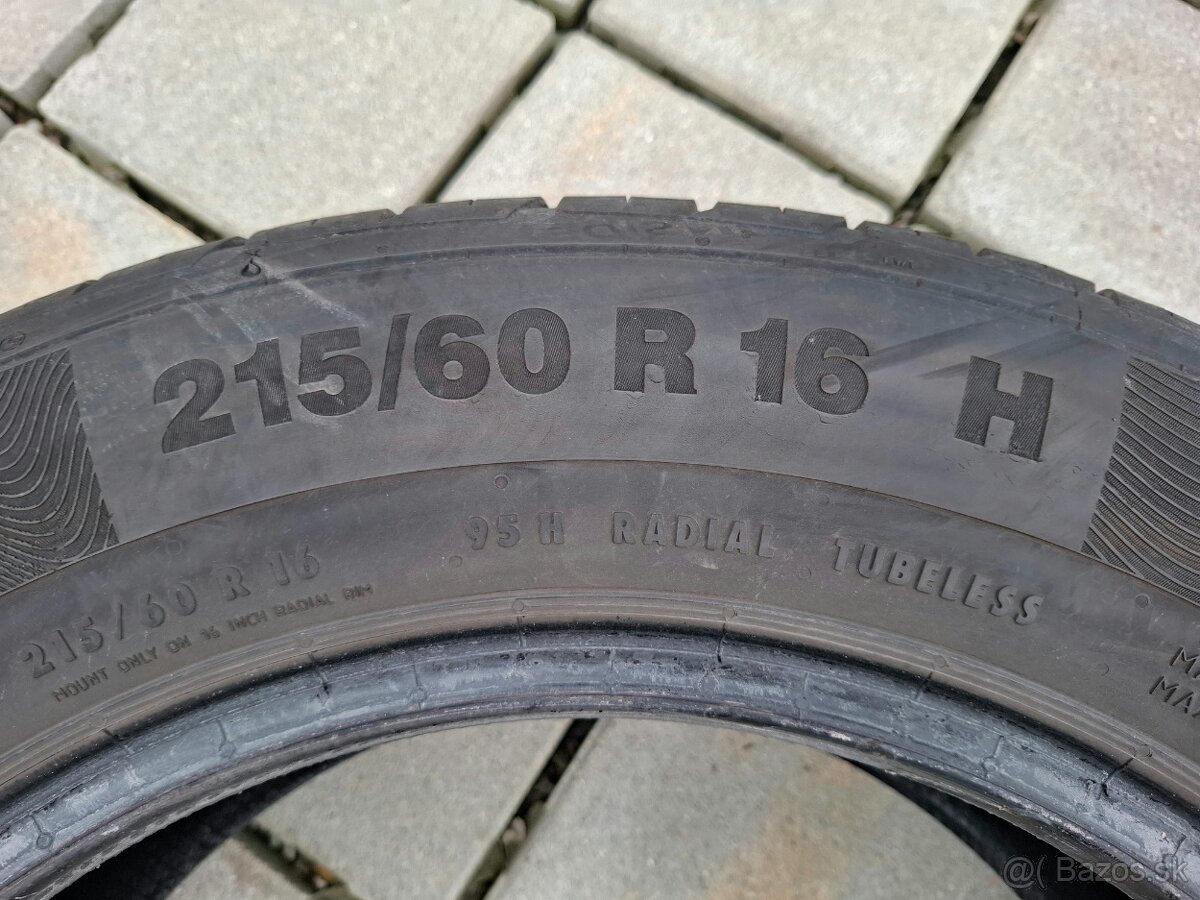 215/60 R16 letné pneumatiky Continental - 6