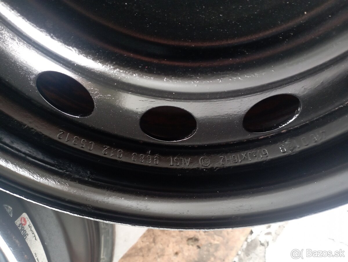 4ks disky 6,5Jx16, 5x114,3 - 6