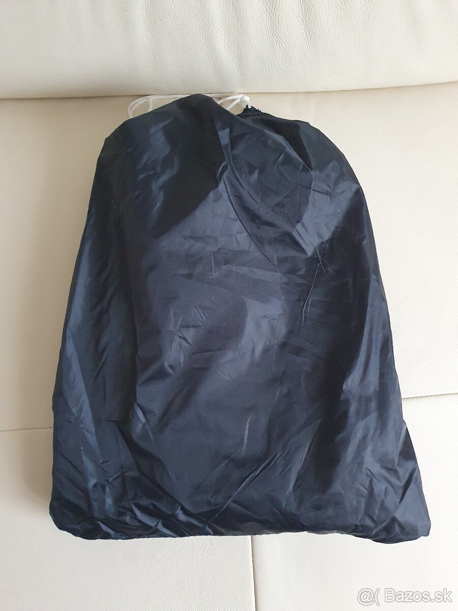 Modeka nohavice do dažďa – čierne, veľkosť L - 6