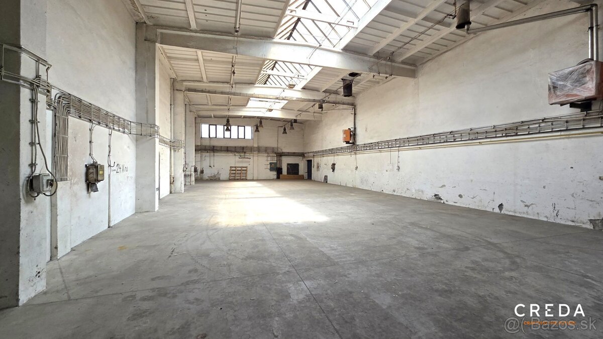CREDA | prenájom 1 662 m2 výrobná hala, Nitra - 6