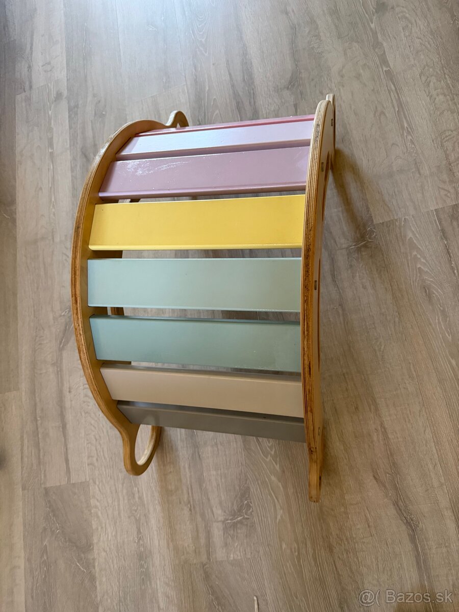 ELISDESIGN trojuholnik Pikler + doska + hojdačka - 6