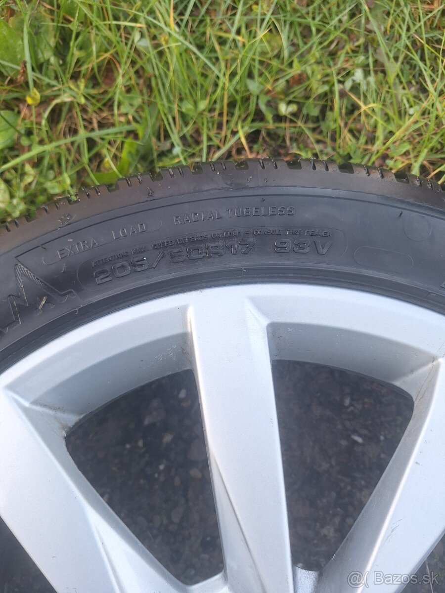 elektróny VW Dijon r17 plus pneu 205/50 r17 93V - 6