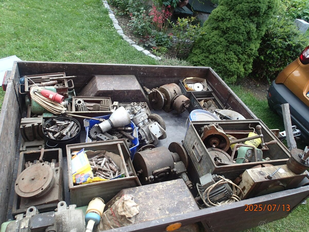 Traktor Zetor 25 bez TP ,Fréza 32,motor,Suzuki 4x4 bez TP - 6